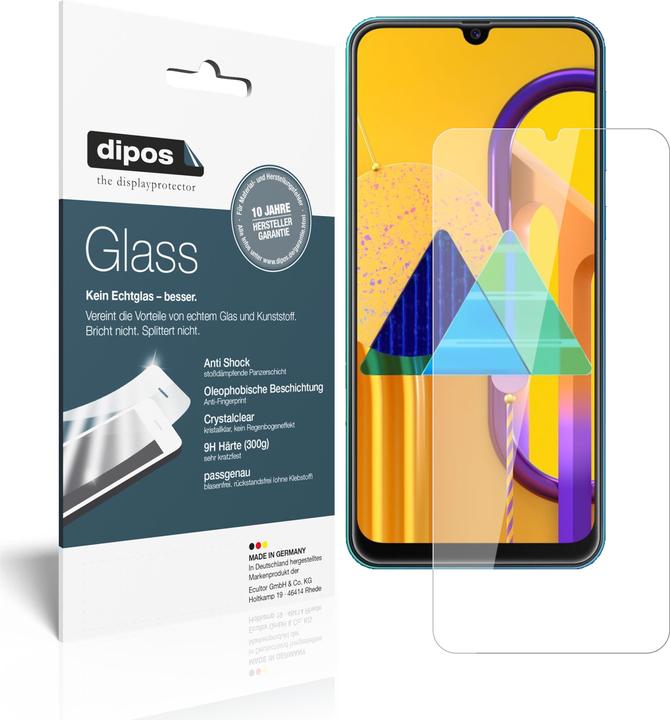 Produktbild Dipos Displayschutz Anti-Shock (2 Stück, Samsung Galaxy M31)