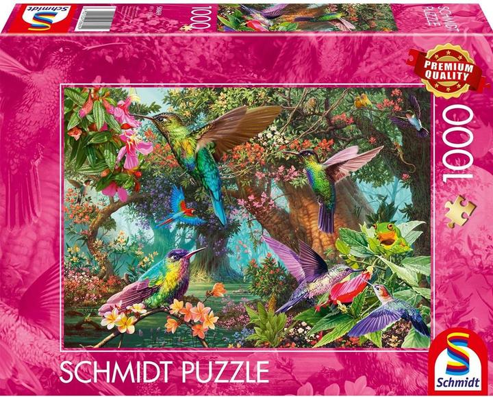 Immagine prodotto Schmidt Spiele Farbenspiel der Kolibris 1000 Teile (1000 pezzi)