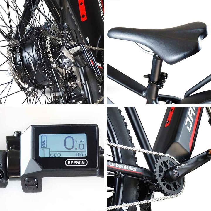 Actual product image Urbanbiker Dakota | mountain bike e-bike | 140KM range