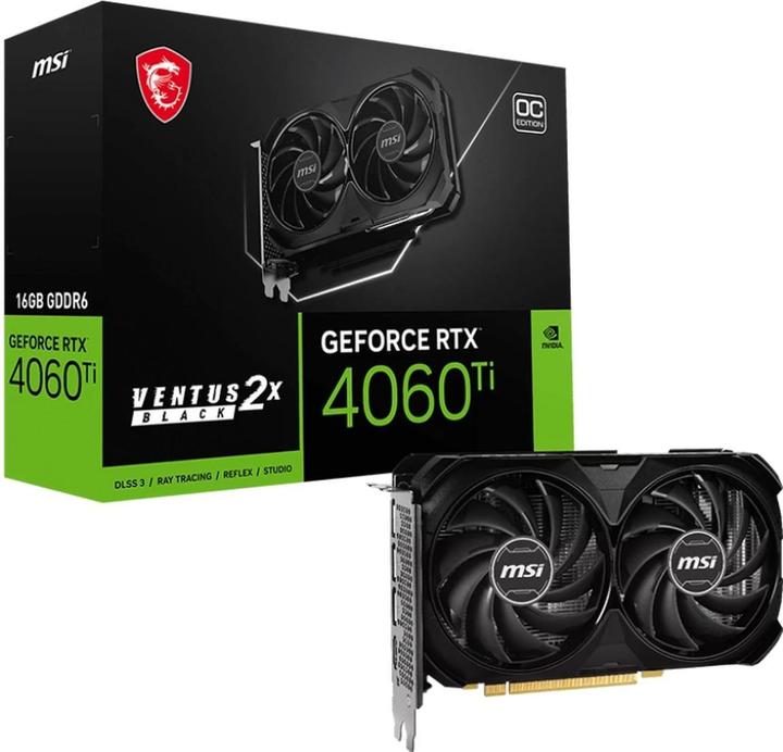 Produktbild MSI GeForce RTX 4060 Ti VENTUS 2X (16 GB)