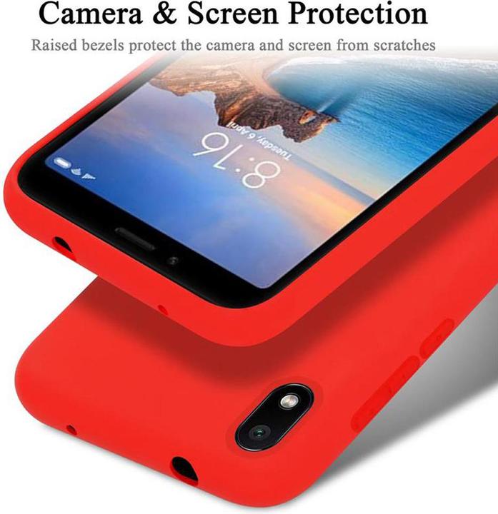 Actual product image Cadorabo TPU Liquid Silicone Case Cover (Xiaomi Redmi 7A)