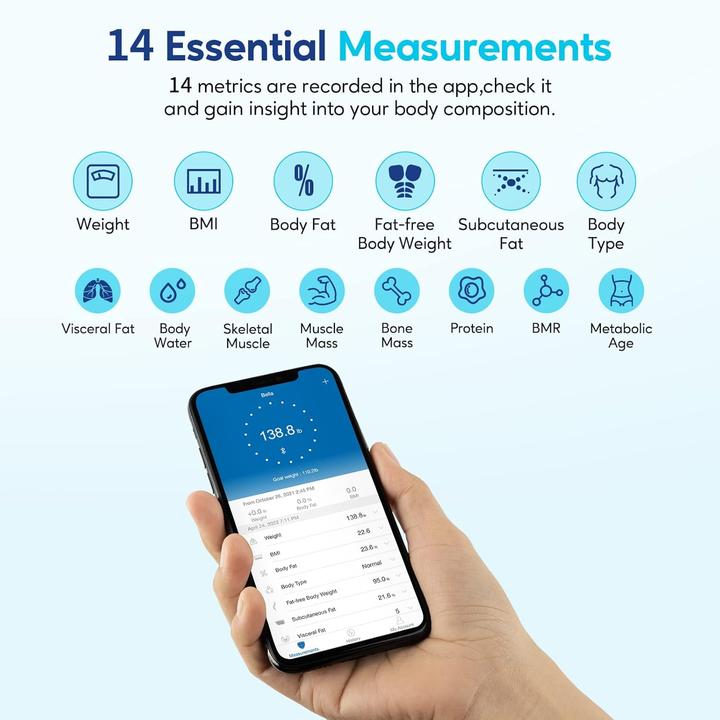 Actual product image Arboleaf Digital body fat scale (180 kg)