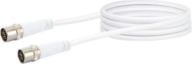 Produktbild Schwaiger KDSK15 042 Koaxialkabel 1,5 m F Weiss (10 dB, Antennenkabel)