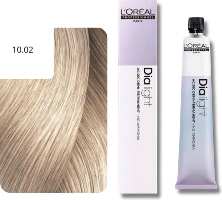 Image du produit L'Oréal Professionnel Dia Light (10.02 Milkshake Natural Pearly)