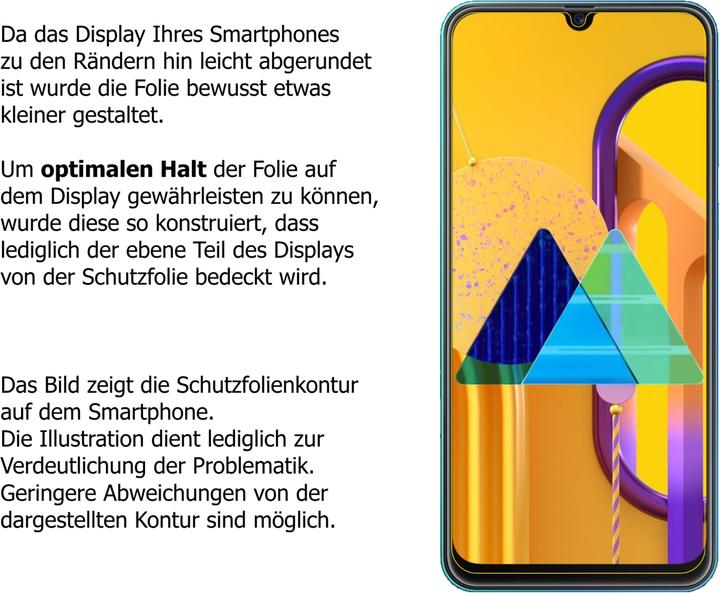 Produktbild Dipos Displayschutzfolie Crystalclear (6 Stück, Samsung Galaxy M21)
