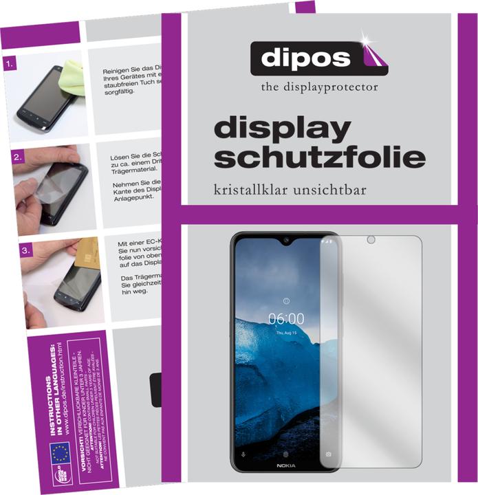 Produktbild Dipos Displayschutzfolie Crystalclear (5 Stück, Nokia 6.2)