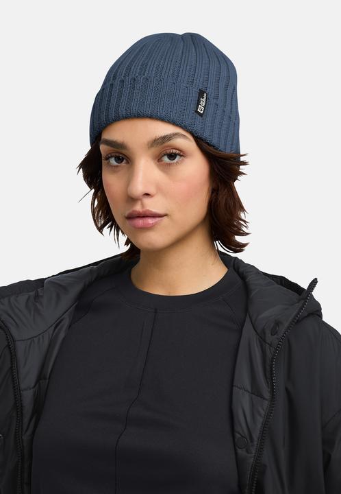Actual product image Jack Wolfskin Rib Knit Beanie