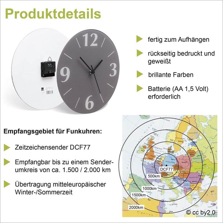 Produktbild Artland Römische Zahlen (30 cm)
