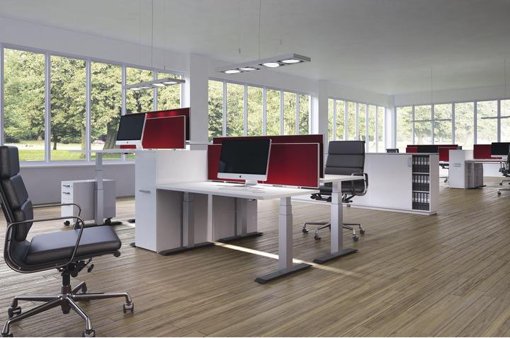 Produktbild Hettich LegaDrive Tischgestell-Set Basic silber graphit