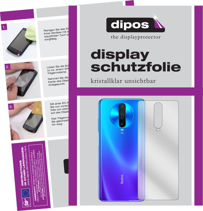 Produktbild Dipos Displayschutzfolie Crystalclear (2 Stück, Xiaomi Poco X2)