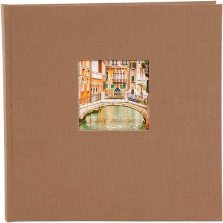 Actual product image Goldbuch Photo album Bella Vista slip-in album 23x23,5cm beige (10 x 15 cm)
