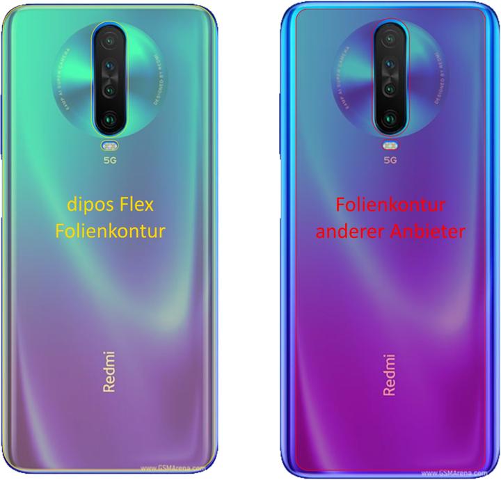 Immagine prodotto Dipos Pellicola Protettiva Full-Cover 3D (2 Pezzo/i, Xiaomi Redmi K30)