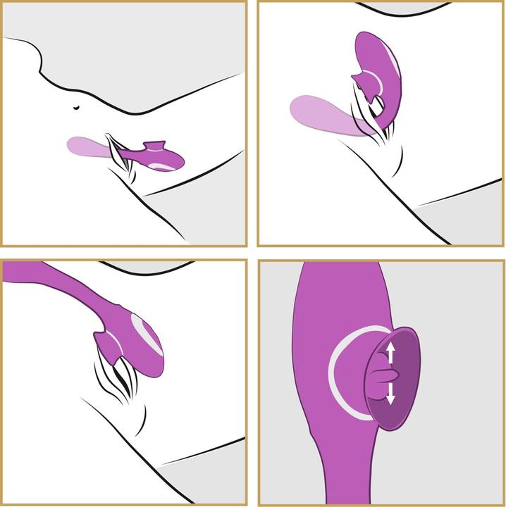 Produktbild You2Toys 2 Function Bendable Vibe