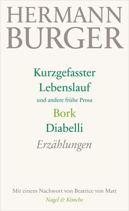 Valeurs nutritives et ingrédients Erzählungen 01. Kurzgefasster Lebenslauf und andere frühe Pr (Allemand, Hermann Burger, 2014)