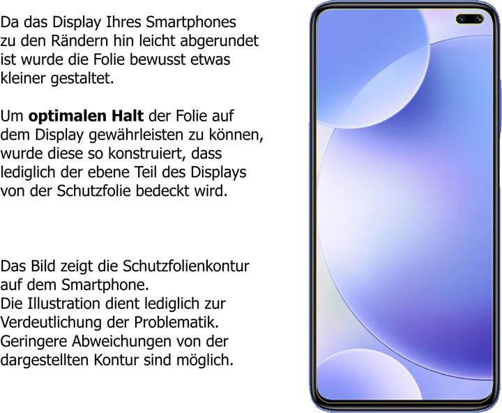 Produktbild Dipos Displayschutz Anti-Shock (2 Stück, Xiaomi Poco F3 Pro)