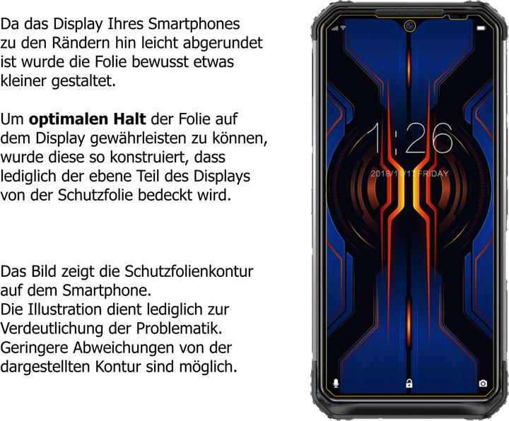 Produktbild Dipos Displayschutzfolie Crystalclear (5 Stück, Doogee S95 Pro)