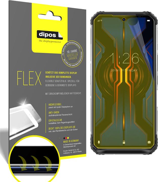 Actual product image Dipos Screen Protector Full-Cover 3D (2 Piece, Doogee S95 Pro)