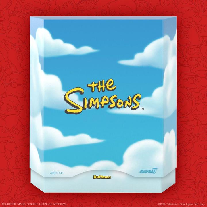 Produktbild Super7 Les Simpson figurine Ultimates Duffman 18 cm