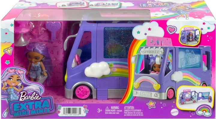Image du produit Mattel Barbie Extra Minibus Concert + Poupée