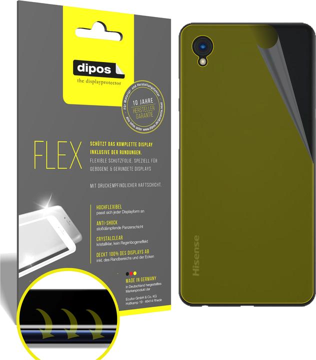 Produktbild Dipos Displayschutzfolie Full-Cover 3D (2 Stück, Hisense A5)