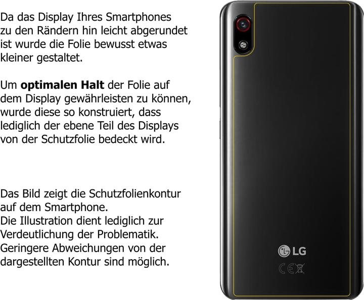 Produktbild Dipos Displayschutzfolie Antireflex (2 Stück, LG W10 Alpha)
