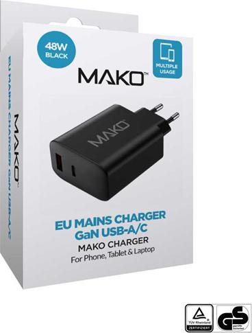 Produktbild Mako GaN2 EU Charger (48 W)