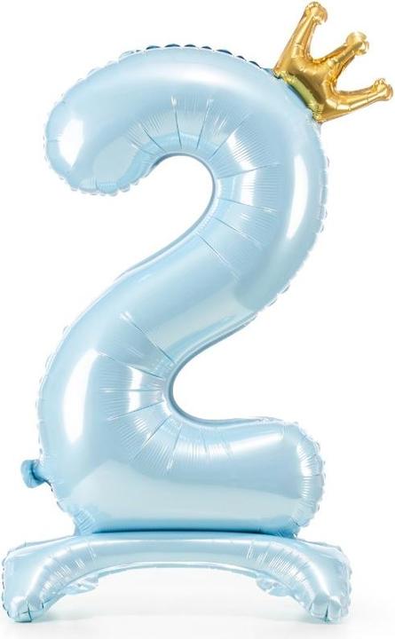 Actual product image Partydeco Number 2 (1 x)
