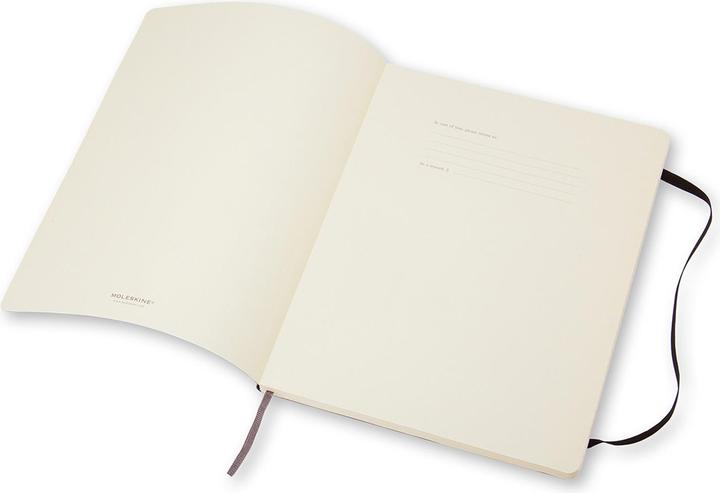 Produktbild Moleskine Notizbuch Classic Soft XLarge (Spezial, Liniert, Weicher Einband)