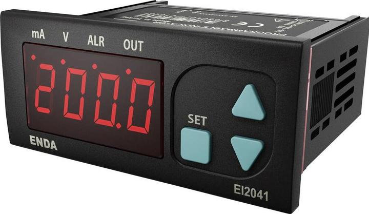 Immagine prodotto Enda EI2041-230-2R-12 Display universale a LED per Panelmeter digitale 35x77mm