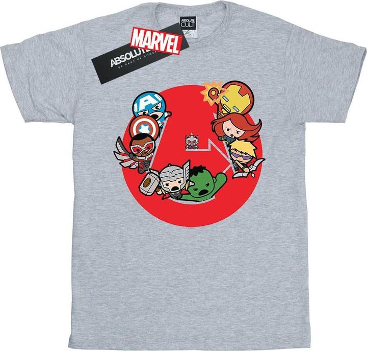 Immagine prodotto Kawaii Avengers Ready Steady War Maglietta Uomo (XXL)