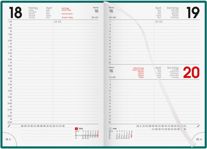 Actual product image Biella Business Agenda Colorful (14.5 x 20.5 cm)