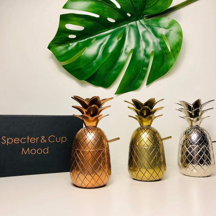 Actual product image Specter & Cup Pineapple Cocktail Mug Mood Gold (3 dl, 1 x, Long drink glasses)