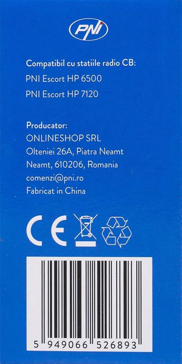 Immagine prodotto PNI Microfono Echo One per HP 6500 e HP 7120 con modalità eco regolabile e programmabile