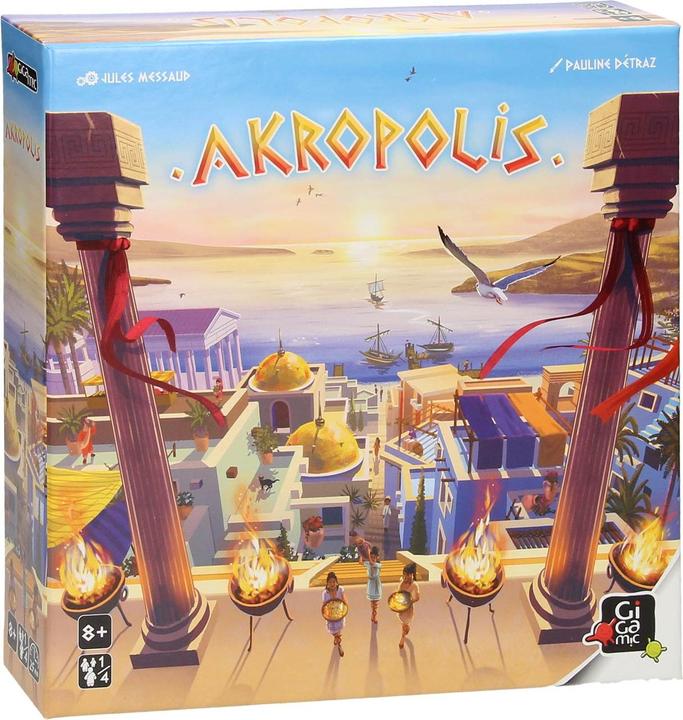 Actual product image Geronimo Games Acropolis board game
