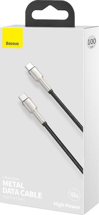 Actual product image Baseus USB C – USB C (1 m, USB 2.0)