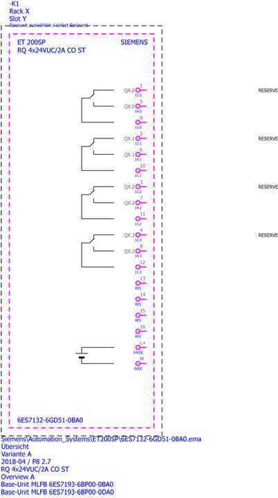 Image du produit Siemens SIMATIC Module de relais de signalisation 6ES7132-6GD51-0BA0