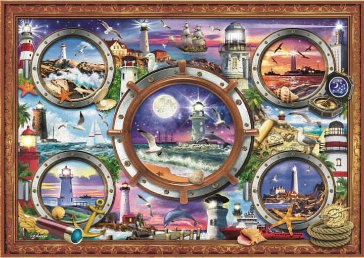 Actual product image Trefl Puzzle 1000 Lighthouses (1000 pieces)