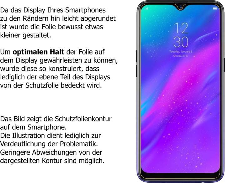Actual product image Dipos Screen Protector Anti-Glare (1 Piece, Realm 3)