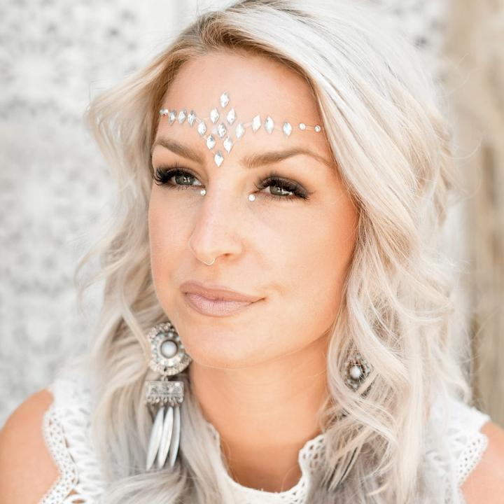 Actual product image Vanessa Beauty Face Jewels - Bohemian Chic #unicorngems