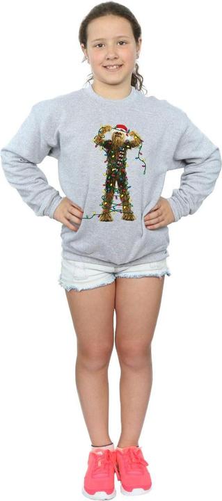 Image du produit Star Wars - Sweat CHEWBACCA CHRISTMAS LIGHTS - Fille (152, 158)