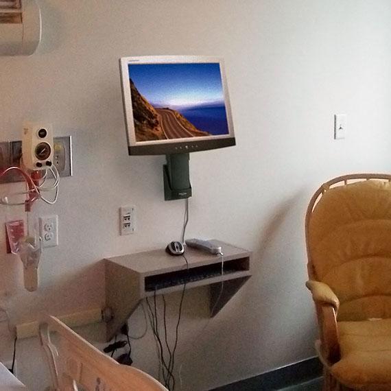 Actual product image Ergotron Neo-Flex wall mount with lift (Wall, 27")