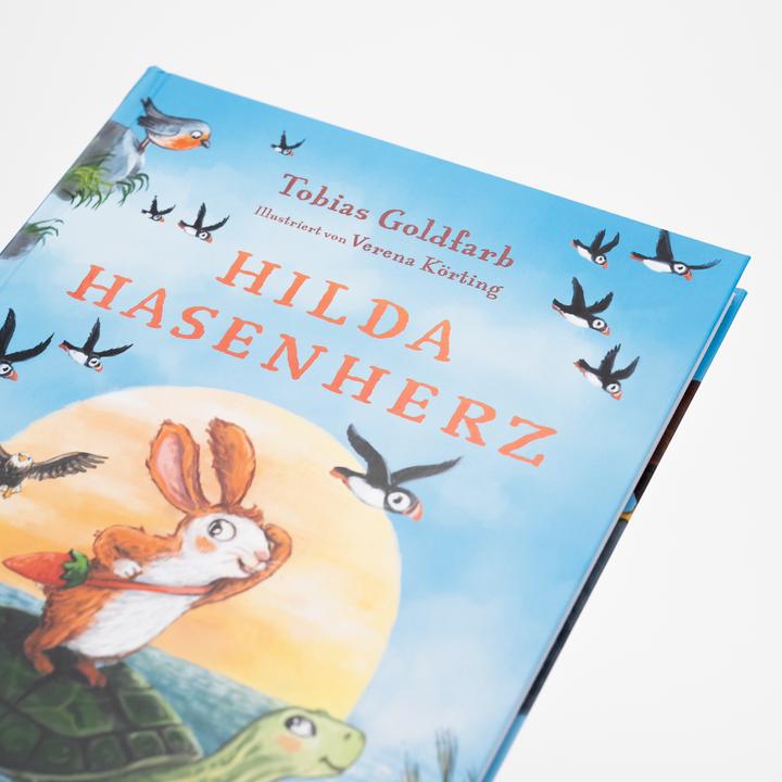 Image du produit Hilda Hasenherz. Das Abenteuer auf der Adlerinsel (Hilda Hasenherz 2) (Allemand, Tobias Goldfarb, 2025)