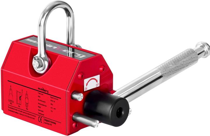 Steinberg HubMagnet HebeMagnet Lasthebemagnet Neodym Magneten Magnetheber 0 1T 100Kg (1 x)