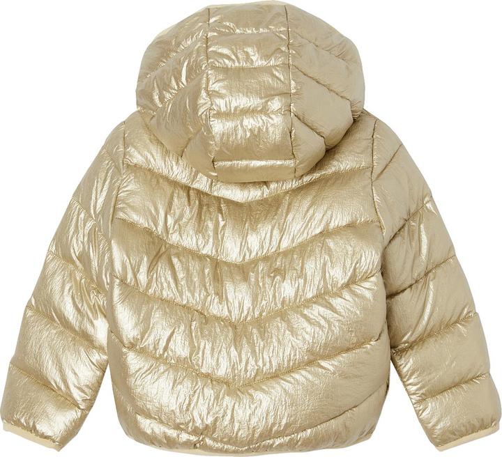 Produktbild Vertbaudet Glänzende Mädchen Light-Steppjacke mit Kapuze, Recycling-Polyester (122)