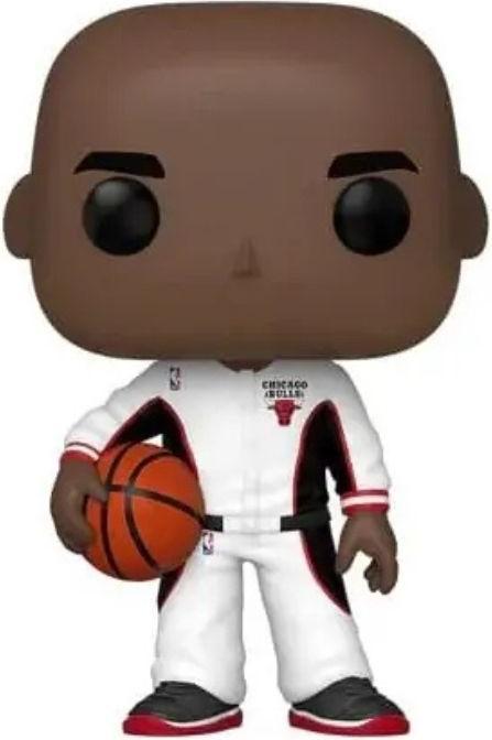 Immagine prodotto Funko NBA Legends POP! figura sportiva in vinile Michael Jordan (Bulls White Warmup) Esclusivo 9 cm
