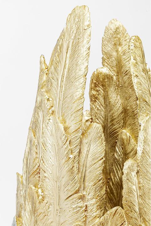Actual product image Kare Design Vase Feathers Gold 80cm (34 x 80 cm)