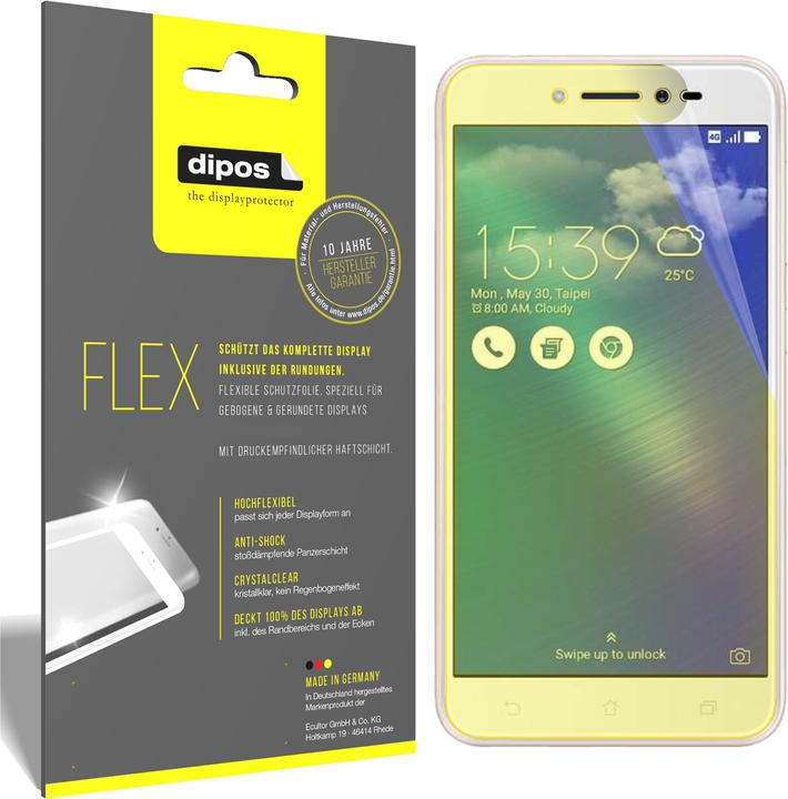 Actual product image Dipos Screen Protector Full-Cover 3D (3 Piece, Asus Zenfone Live)