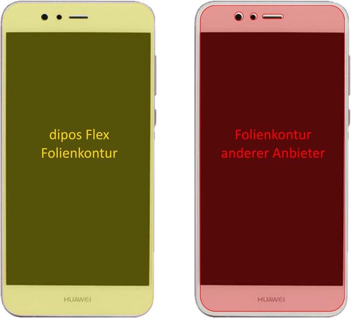 Immagine prodotto Dipos Pellicola Protettiva Full-Cover 3D (3 Pezzo/i, Nova 2)