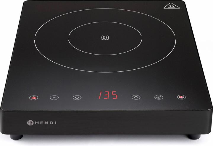 Immagine prodotto Hendi Fornello a induzione nero 230V 2000W Linea Cucina