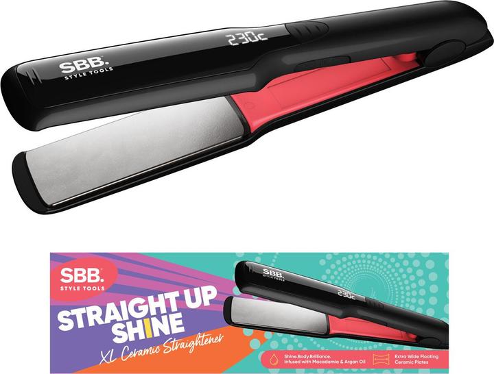 Immagine prodotto SBB UE Straight Up Shine XL Raddrizzatore in ceramica (Piastra per capelli)